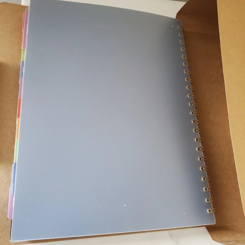 2025-2026 Academic Planner Spiral Bound Weekly Monthly with Stickers & Ruler